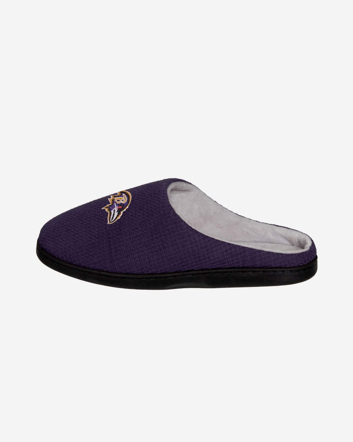 Baltimore Ravens Memory Foam Slide Slipper FOCO - FOCO.com