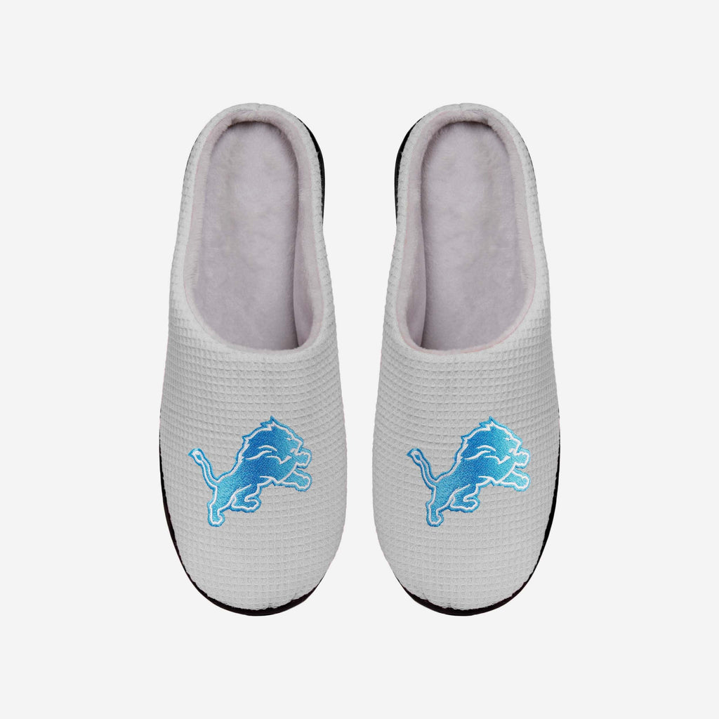 Detroit Lions Memory Foam Slide Slipper FOCO S - FOCO.com