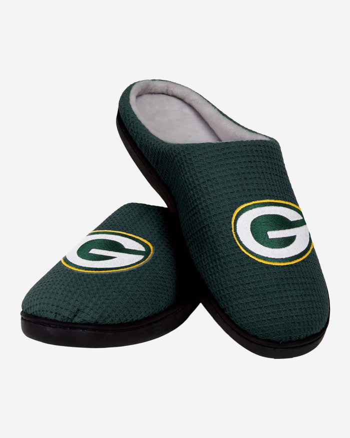 Green Bay Packers Memory Foam Slide Slipper FOCO - FOCO.com