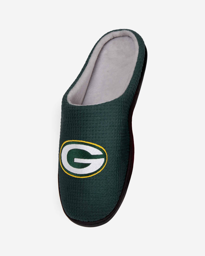 Green Bay Packers Memory Foam Slide Slipper FOCO - FOCO.com