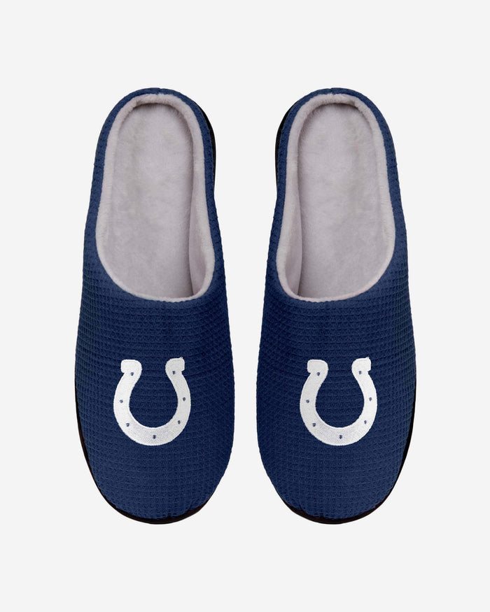 Indianapolis Colts Memory Foam Slide Slipper FOCO S - FOCO.com