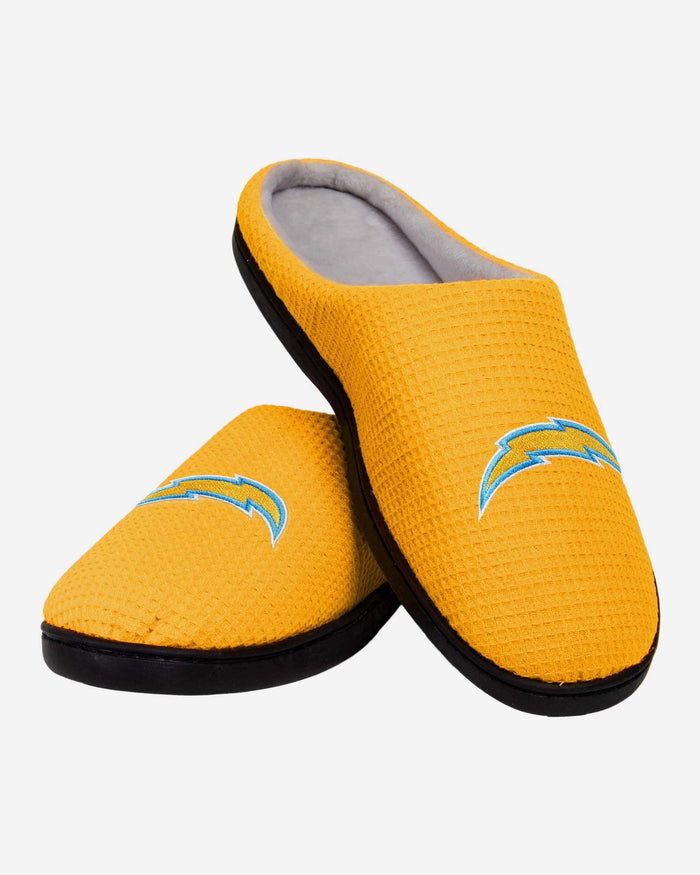 Los Angeles Chargers Memory Foam Slide Slipper FOCO - FOCO.com