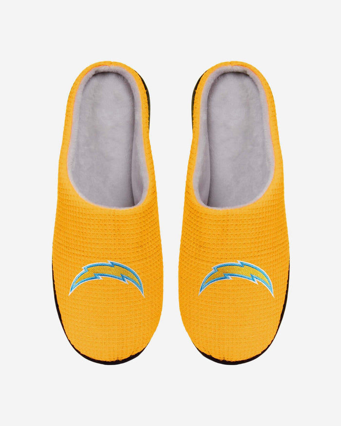 Los Angeles Chargers Memory Foam Slide Slipper FOCO S - FOCO.com