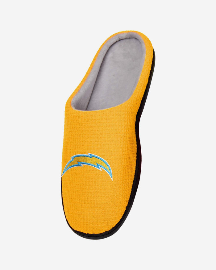 Los Angeles Chargers Memory Foam Slide Slipper FOCO - FOCO.com