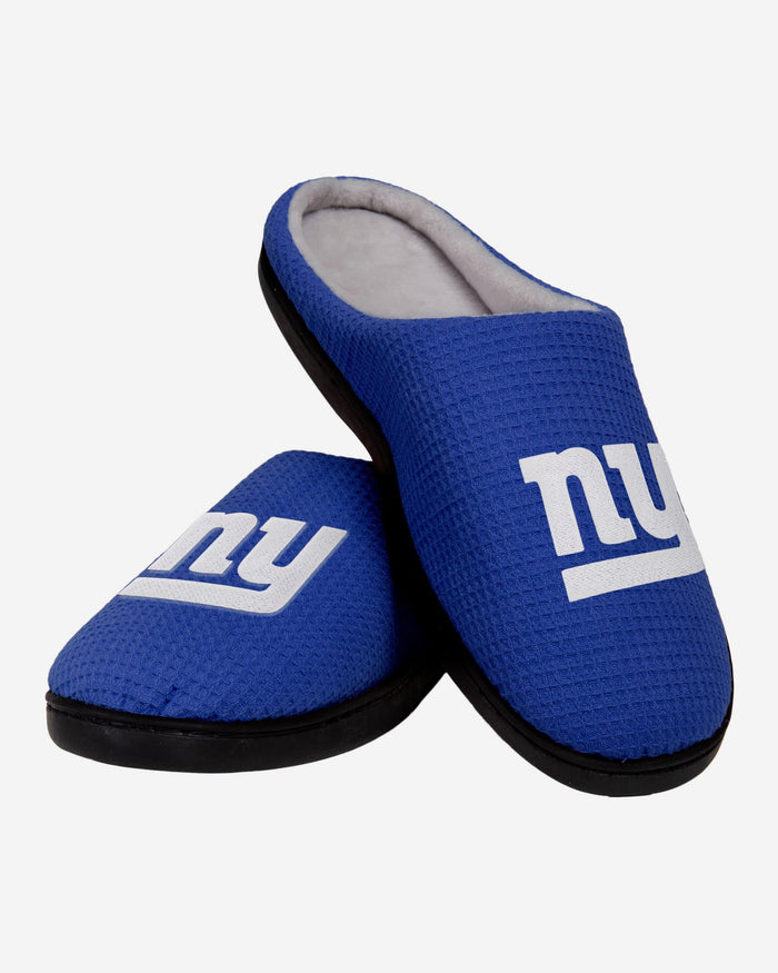 New York Giants Memory Foam Slide Slipper FOCO - FOCO.com