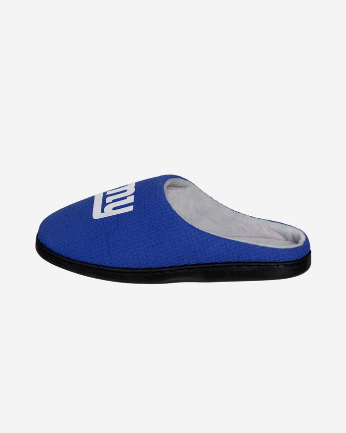New York Giants Memory Foam Slide Slipper FOCO - FOCO.com