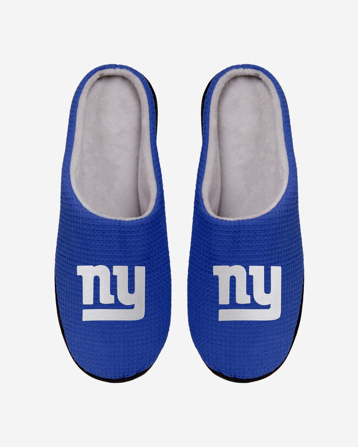 New York Giants Memory Foam Slide Slipper FOCO S - FOCO.com