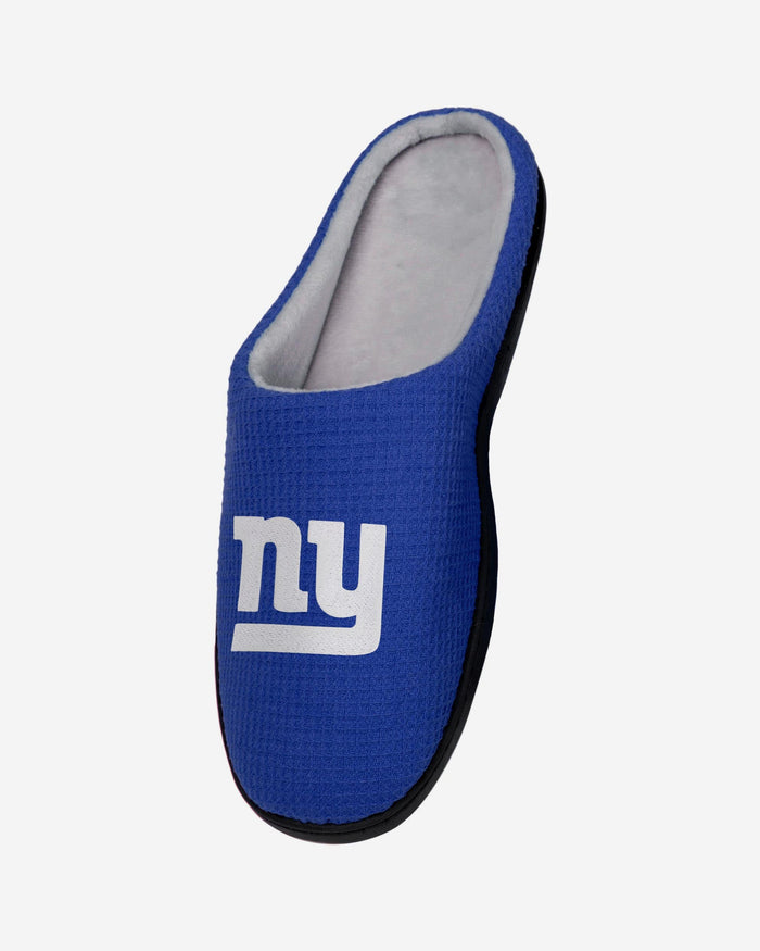 New York Giants Memory Foam Slide Slipper FOCO - FOCO.com