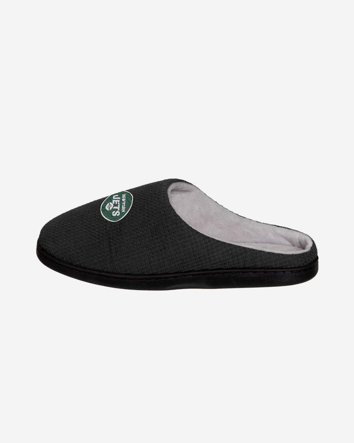 New York Jets Memory Foam Slide Slipper FOCO - FOCO.com