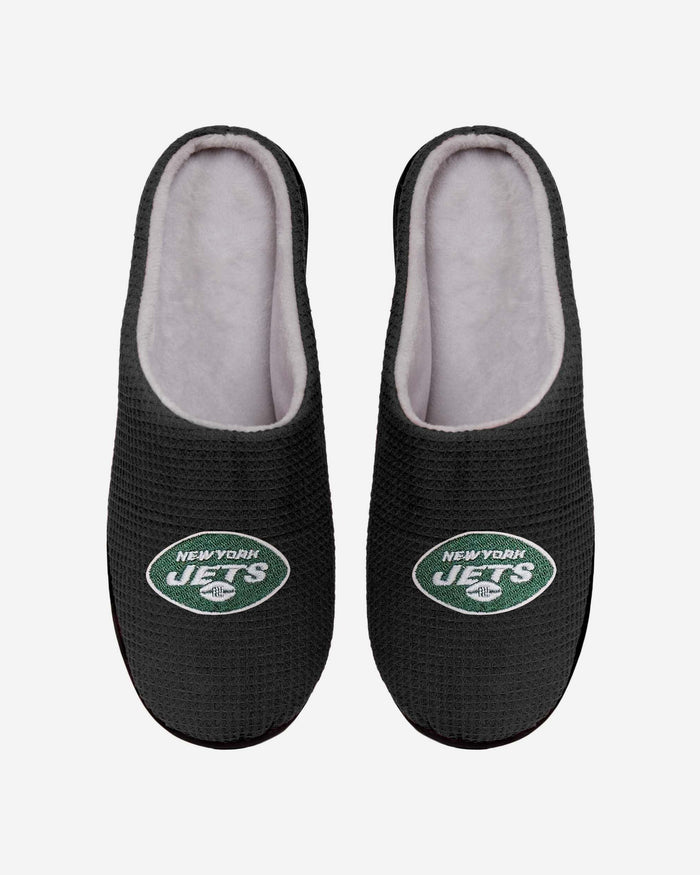 New York Jets Memory Foam Slide Slipper FOCO S - FOCO.com