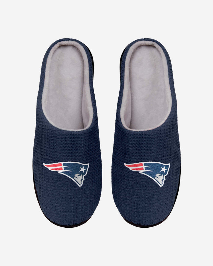 New England Patriots Memory Foam Slide Slipper FOCO S - FOCO.com