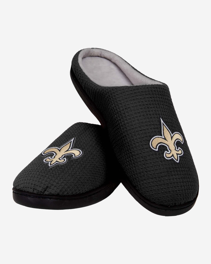 New Orleans Saints Memory Foam Slide Slipper FOCO - FOCO.com