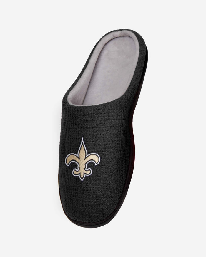 New Orleans Saints Memory Foam Slide Slipper FOCO - FOCO.com