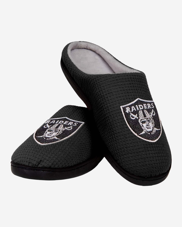 Las Vegas Raiders Memory Foam Slide Slipper FOCO - FOCO.com