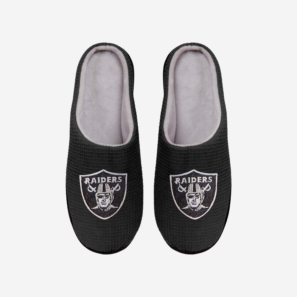 Las Vegas Raiders Memory Foam Slide Slipper FOCO S - FOCO.com