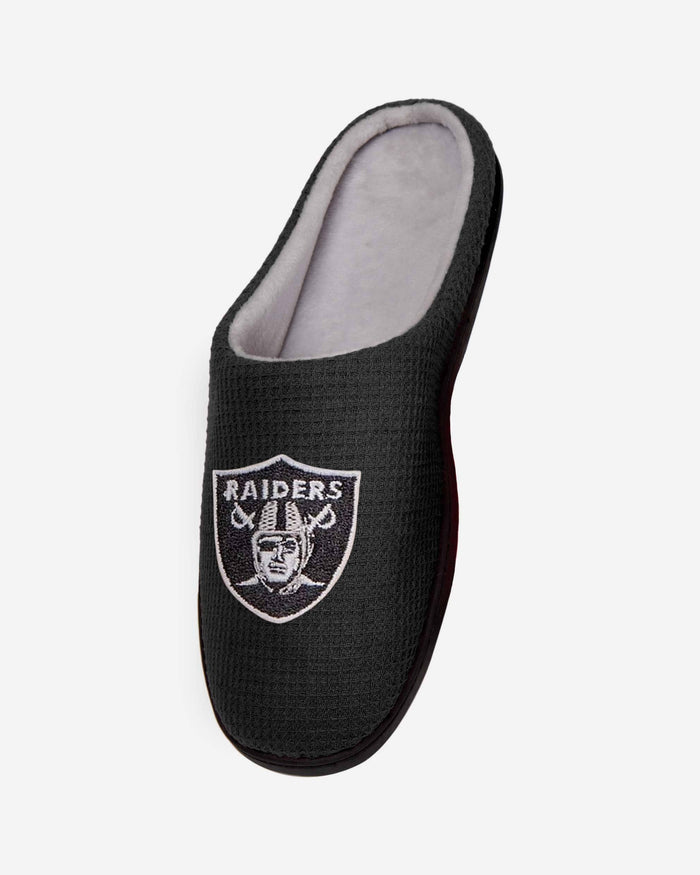 Las Vegas Raiders Memory Foam Slide Slipper FOCO - FOCO.com