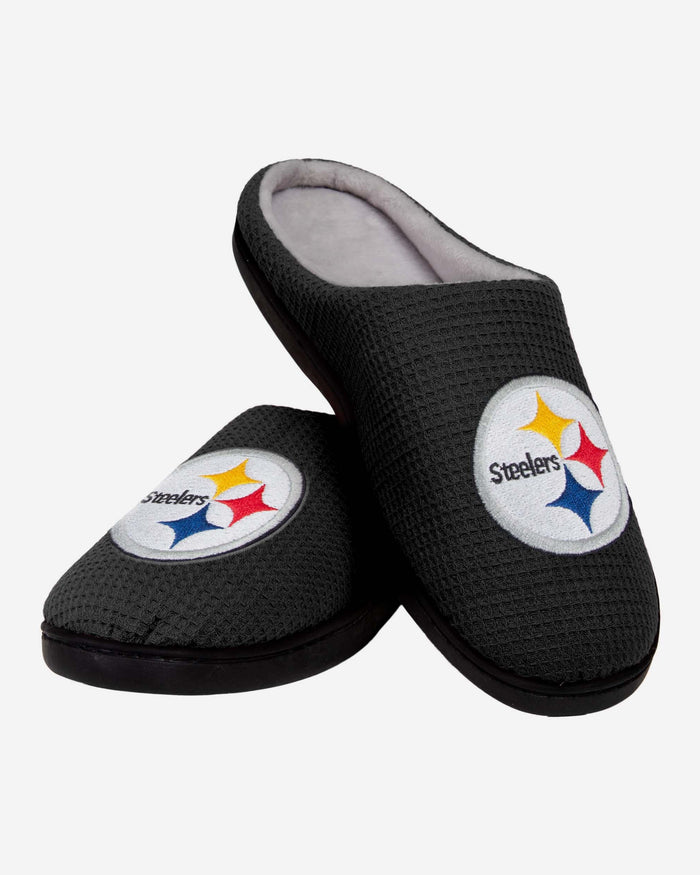 Pittsburgh Steelers Memory Foam Slide Slipper FOCO - FOCO.com