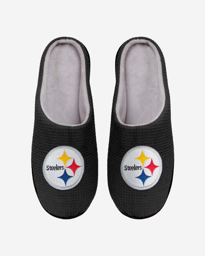 Pittsburgh Steelers Memory Foam Slide Slipper FOCO S - FOCO.com