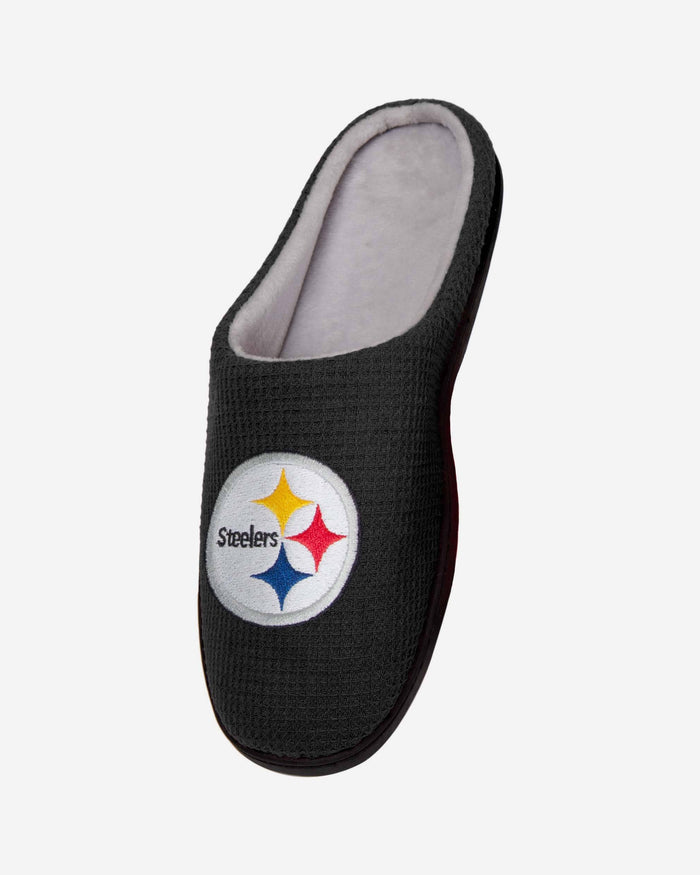 Pittsburgh Steelers Memory Foam Slide Slipper FOCO - FOCO.com