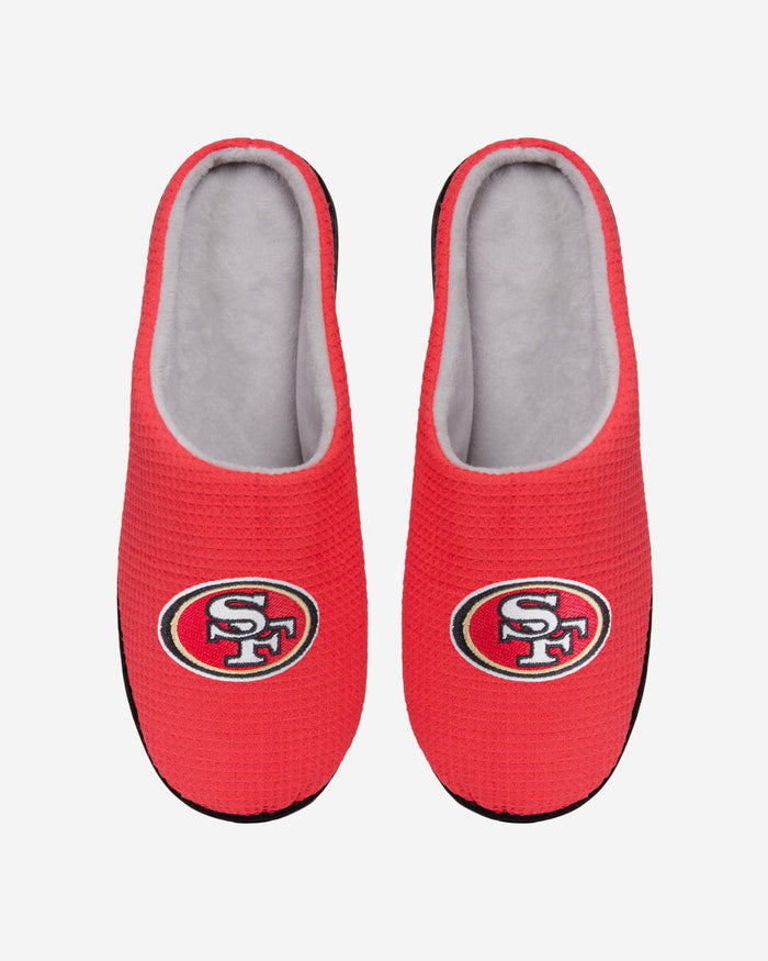 San Francisco 49ers Memory Foam Slide Slipper FOCO S - FOCO.com