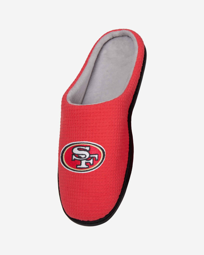 San Francisco 49ers Memory Foam Slide Slipper FOCO - FOCO.com