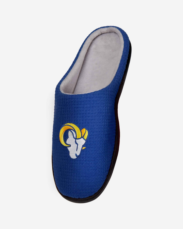 Los Angeles Rams Memory Foam Slide Slipper FOCO - FOCO.com