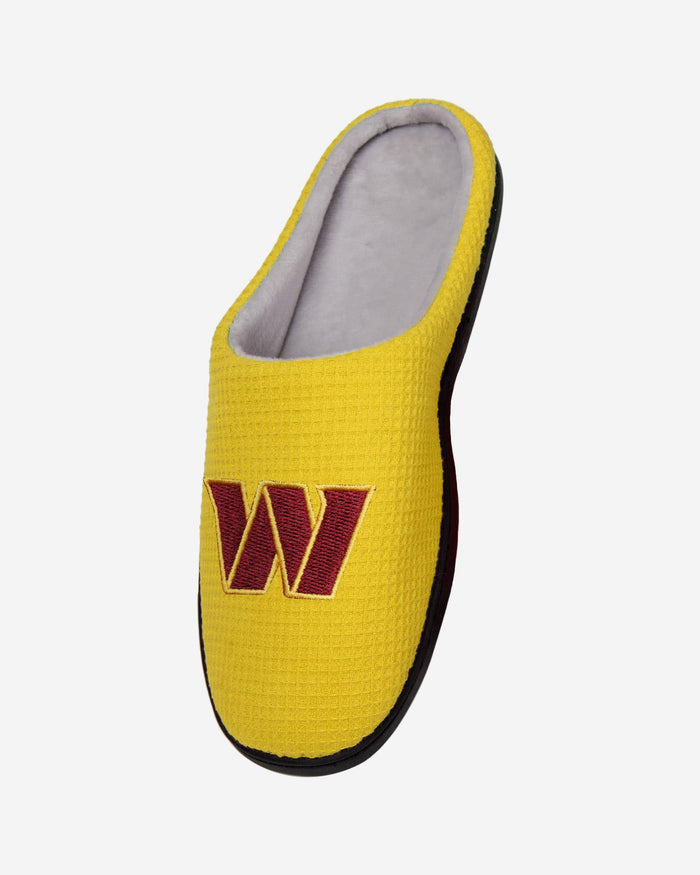 Washington Commanders Memory Foam Slide Slipper FOCO - FOCO.com