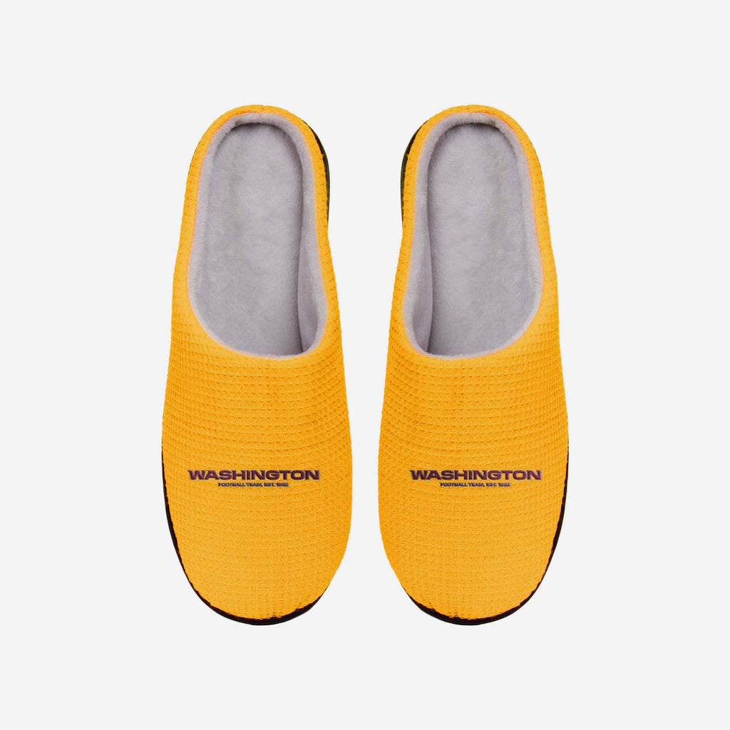 Washington Commanders Original Memory Foam Slide Slipper FOCO S - FOCO.com