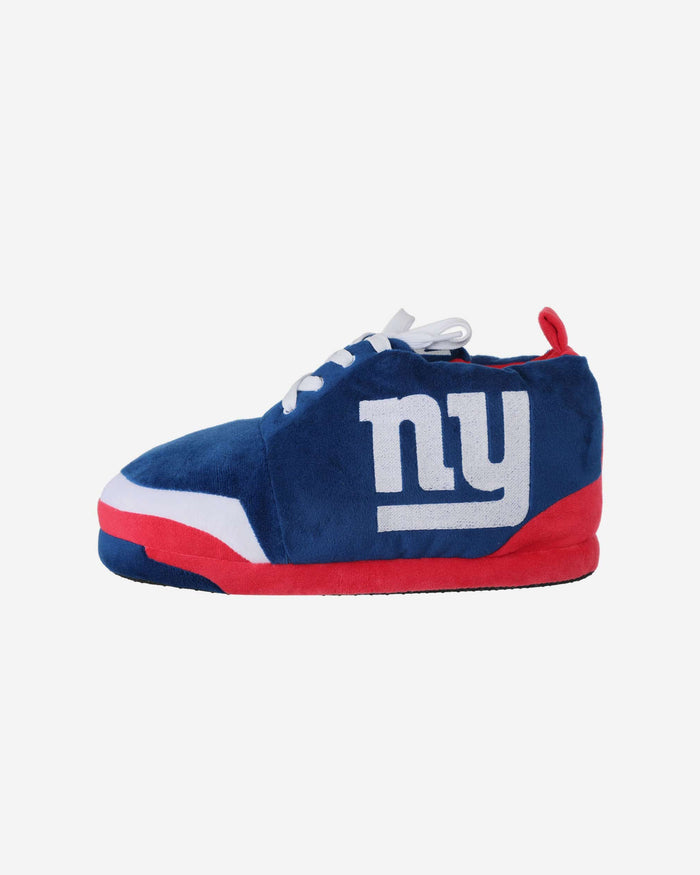 New York Giants Youth Plush Sneaker Slipper FOCO S - FOCO.com