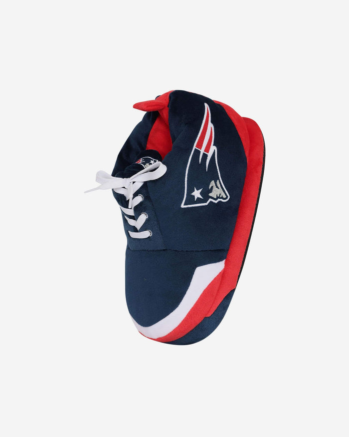 New England Patriots Youth Plush Sneaker Slipper FOCO - FOCO.com