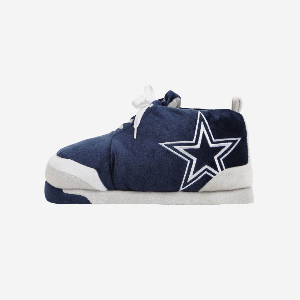 Dallas Cowboys Plush Sneaker Slipper FOCO S - FOCO.com