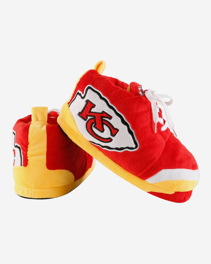 Kansas City Chiefs Plush Sneaker Slipper FOCO - FOCO.com