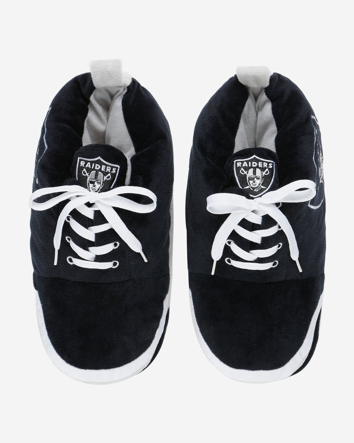 Las Vegas Raiders Plush Sneaker Slipper FOCO - FOCO.com