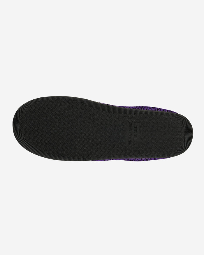 Baltimore Ravens Poly Knit Cup Sole Slipper FOCO - FOCO.com