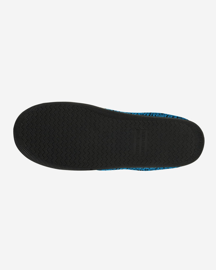 Carolina Panthers Poly Knit Cup Sole Slipper FOCO - FOCO.com