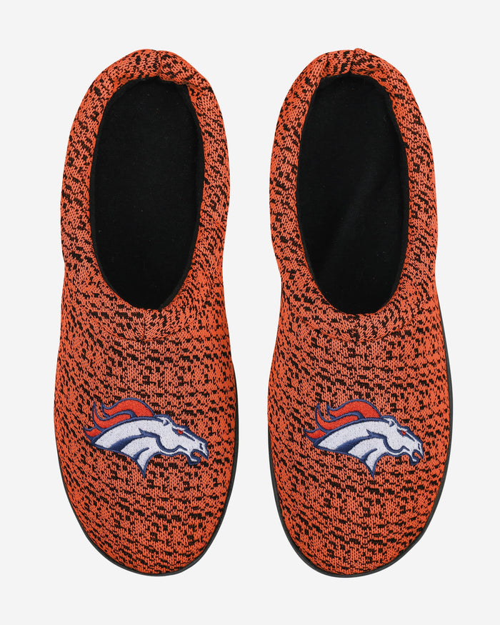 Denver Broncos Poly Knit Cup Sole Slipper FOCO - FOCO.com