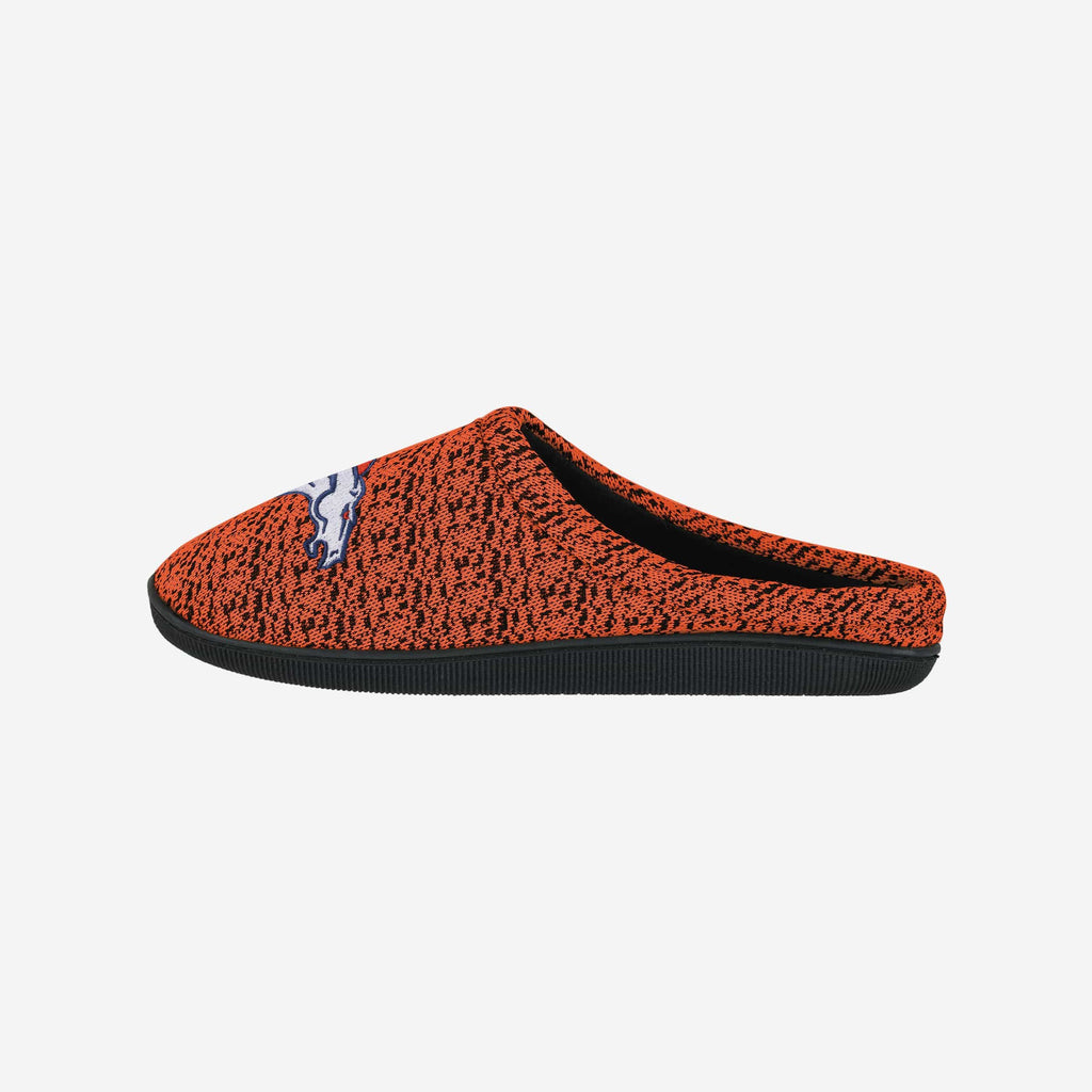 Denver Broncos Poly Knit Cup Sole Slipper FOCO S - FOCO.com