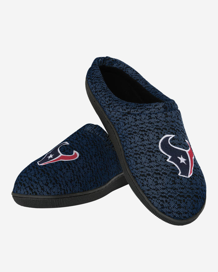 Houston Texans Poly Knit Cup Sole Slipper FOCO - FOCO.com
