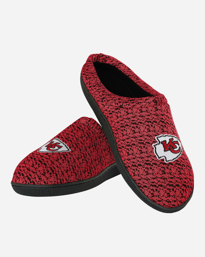 Kansas City Chiefs Poly Knit Cup Sole Slipper FOCO - FOCO.com