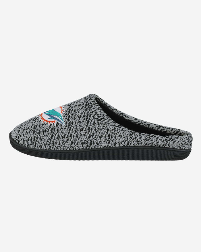 Miami Dolphins Poly Knit Cup Sole Slipper FOCO S - FOCO.com