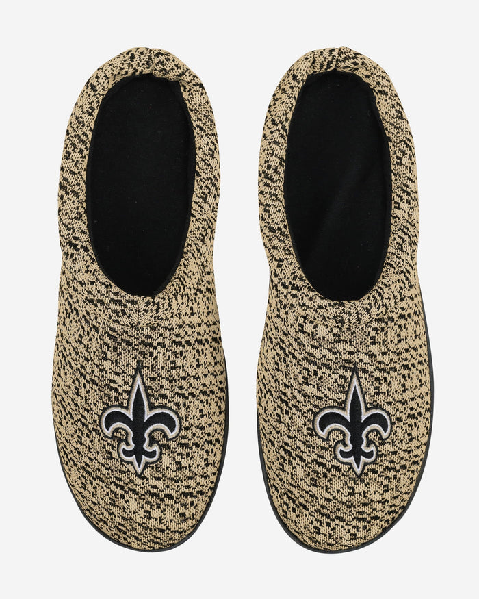 New Orleans Saints Poly Knit Cup Sole Slipper FOCO - FOCO.com