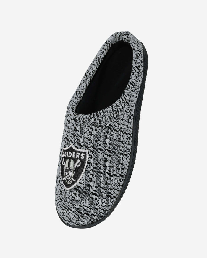 Las Vegas Raiders Poly Knit Cup Sole Slipper FOCO - FOCO.com