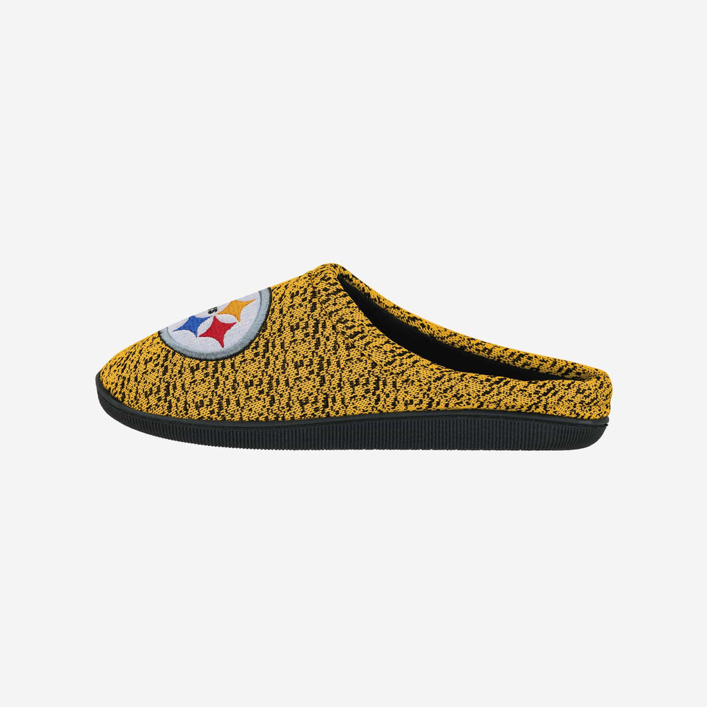 Pittsburgh Steelers Poly Knit Cup Sole Slipper FOCO S - FOCO.com