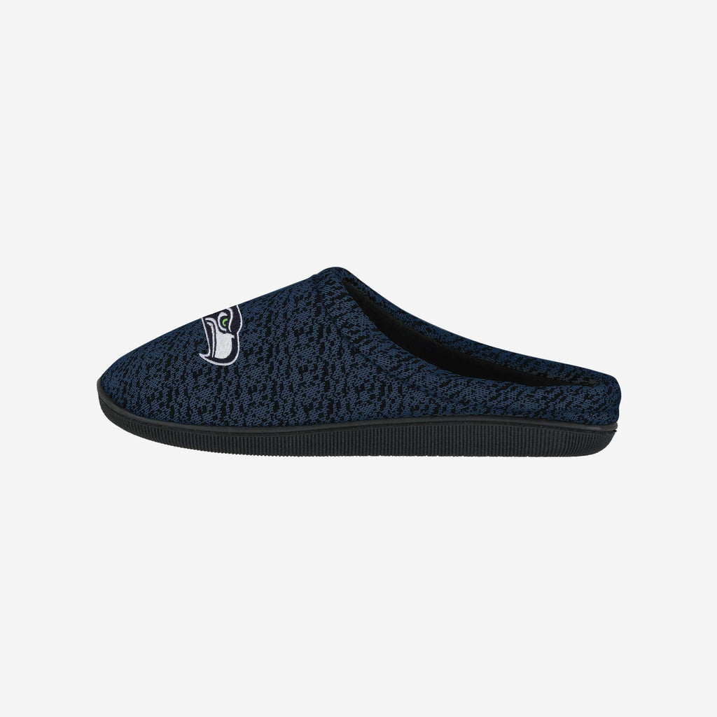 Seattle Seahawks Poly Knit Cup Sole Slipper FOCO S - FOCO.com