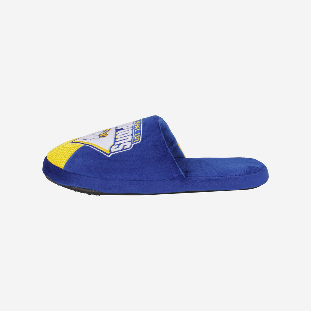 Los Angeles Rams Super Bowl LVI Champions Staycation Slipper FOCO S - FOCO.com