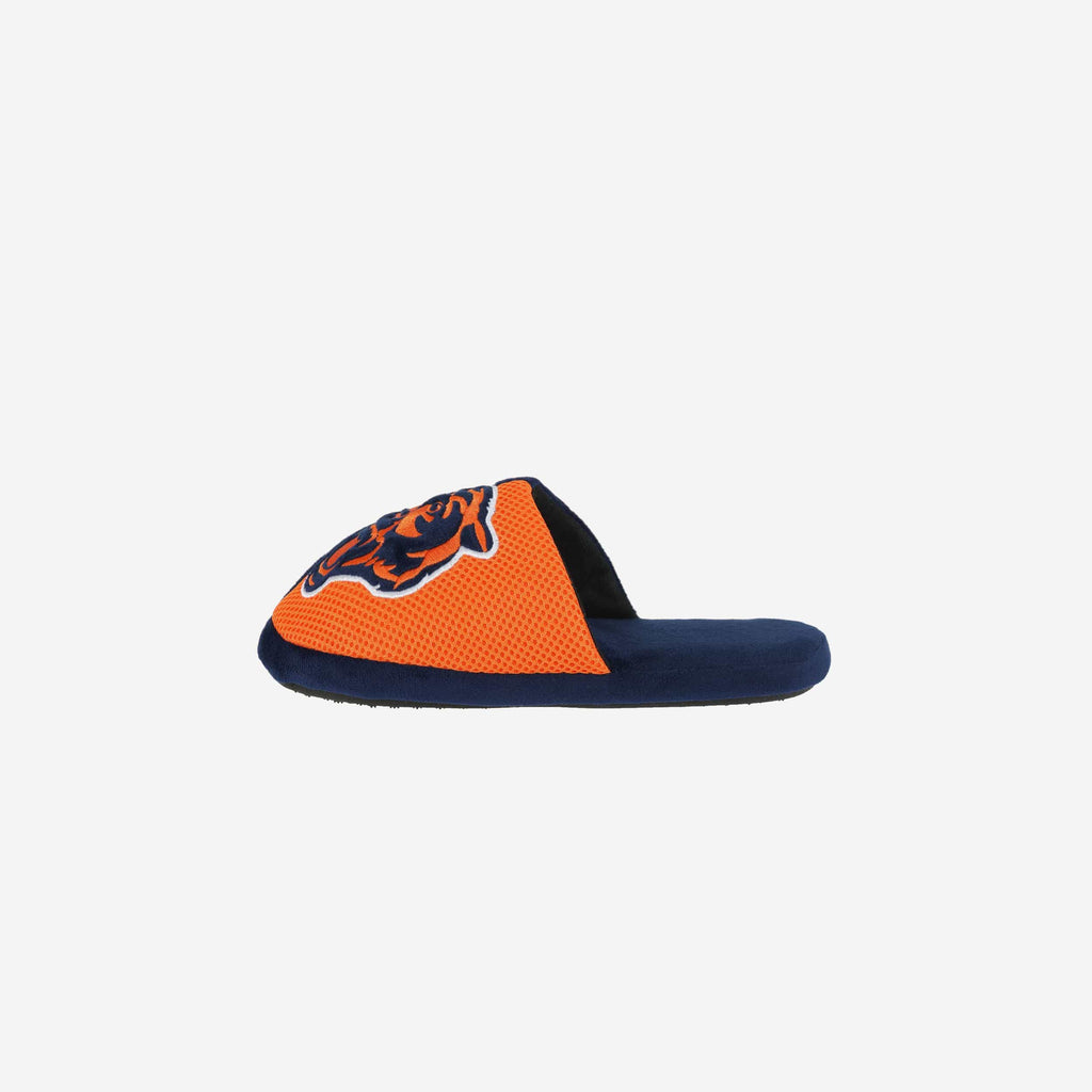 Chicago Bears Youth Team Logo Staycation Slipper FOCO S - FOCO.com