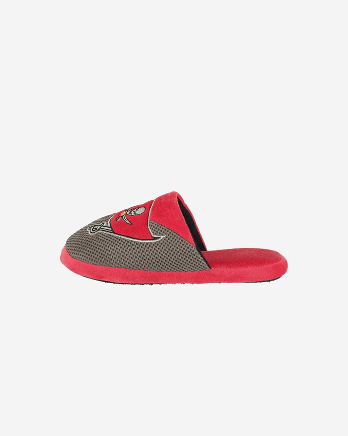 Tampa Bay Buccaneers Youth Team Logo Staycation Slipper FOCO S - FOCO.com