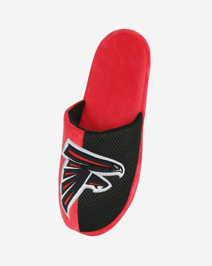 Atlanta Falcons Team Logo Staycation Slipper FOCO - FOCO.com