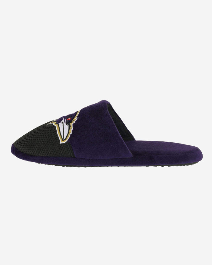 Baltimore Ravens Team Logo Staycation Slipper FOCO S - FOCO.com