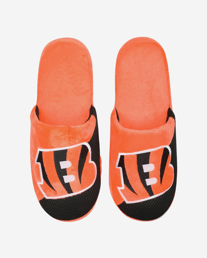 Cincinnati Bengals Team Logo Staycation Slipper FOCO - FOCO.com